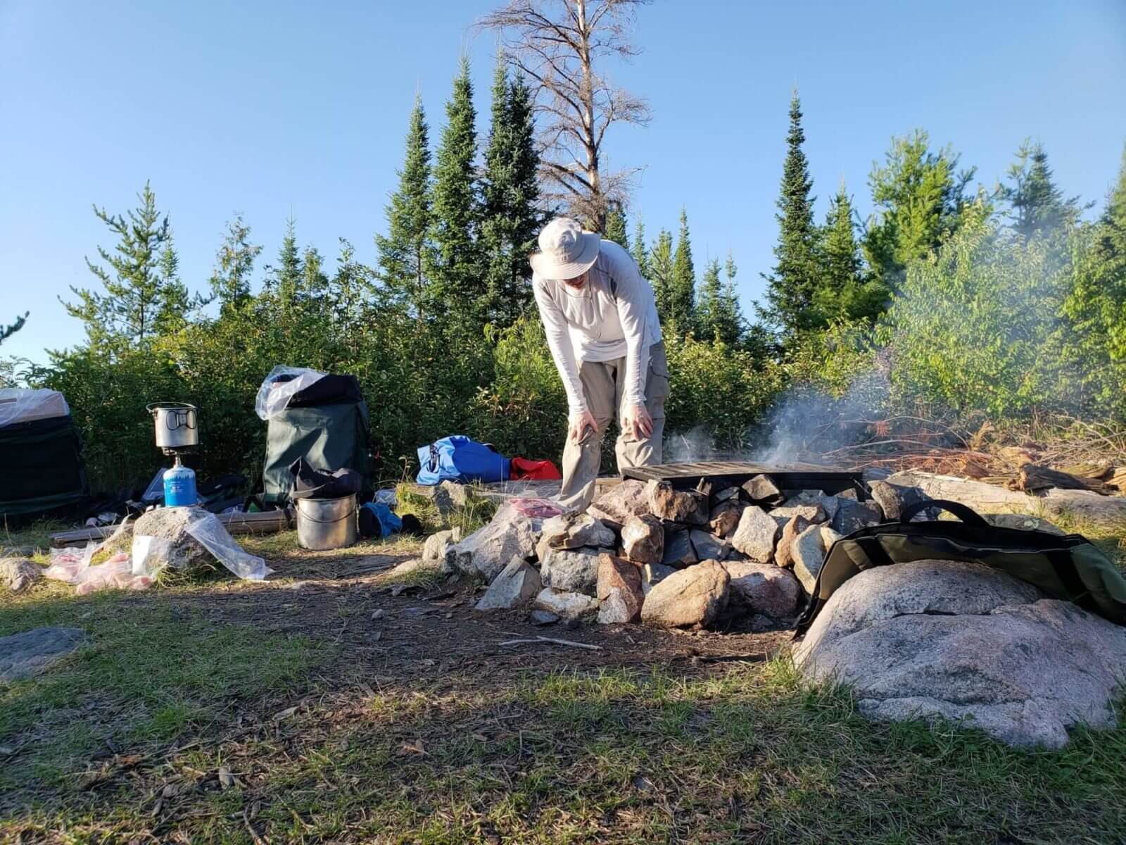 Person, Human, camping, Meal, Food
